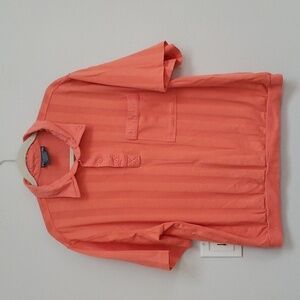 TropiCool vintage cotton blend stripe shirt